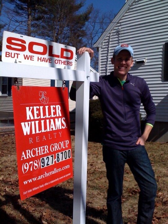 SOLD Sign at Sargent Street