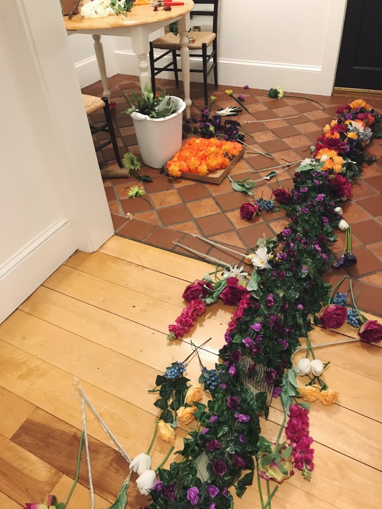 Peggy Porschen Floral Installation – The Key to the House